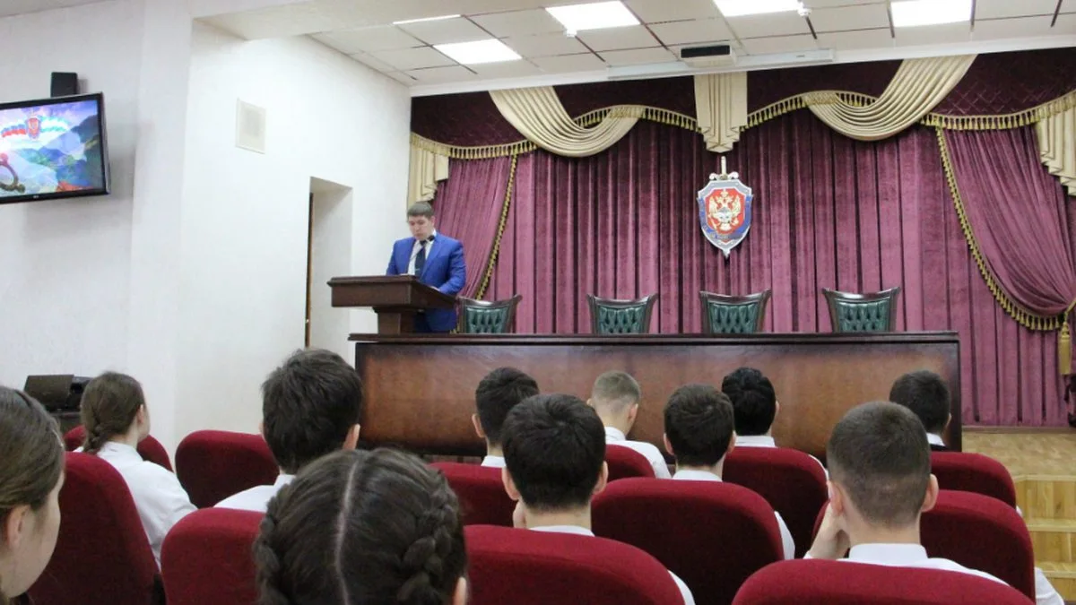 Новости Ингушетии: Сотрудники УФСБ провели встречу со школьниками Магаса Ингушетии