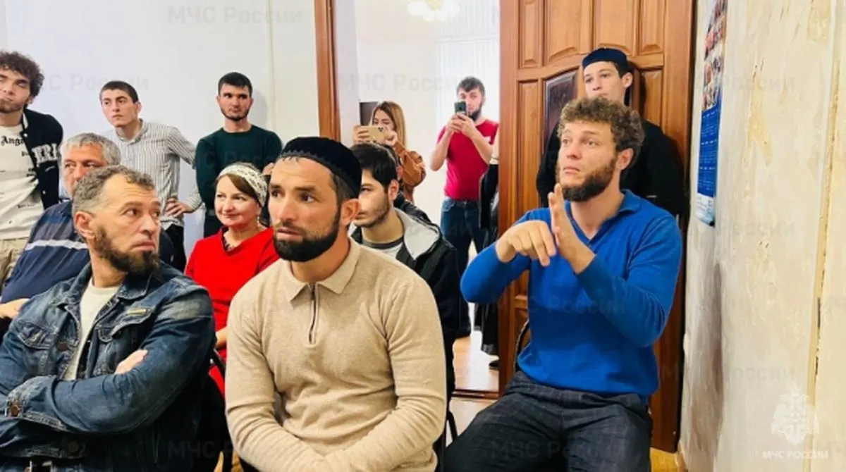 Новости Ингушетии: МЧС Ингушетии провел занятие с членами общества глухих