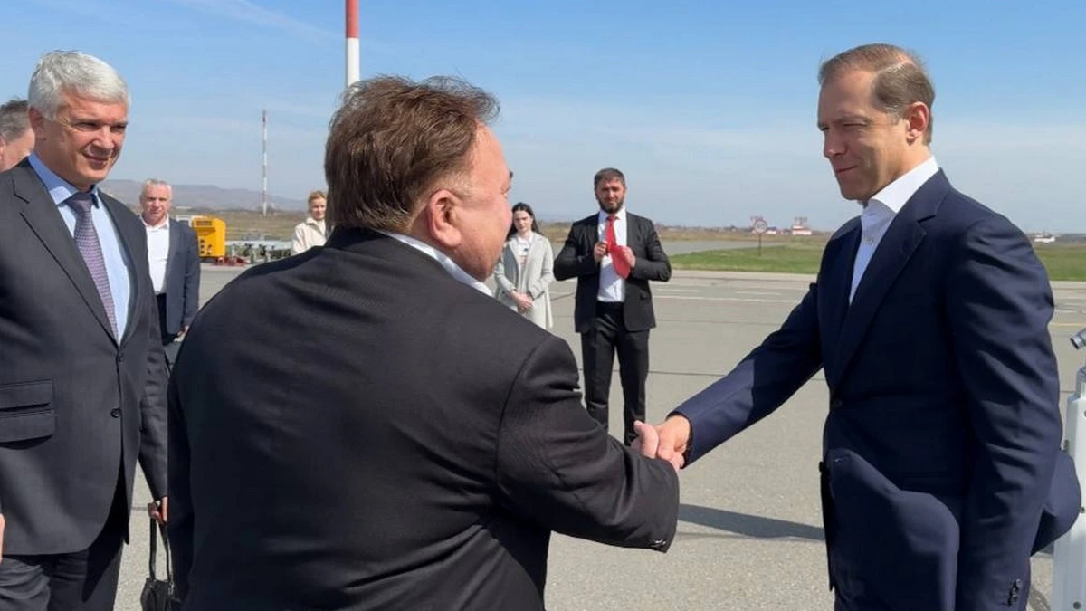 Новости Ингушетии: ГӀалгӀайче венав РФ вице-премьер Мантуров Денис