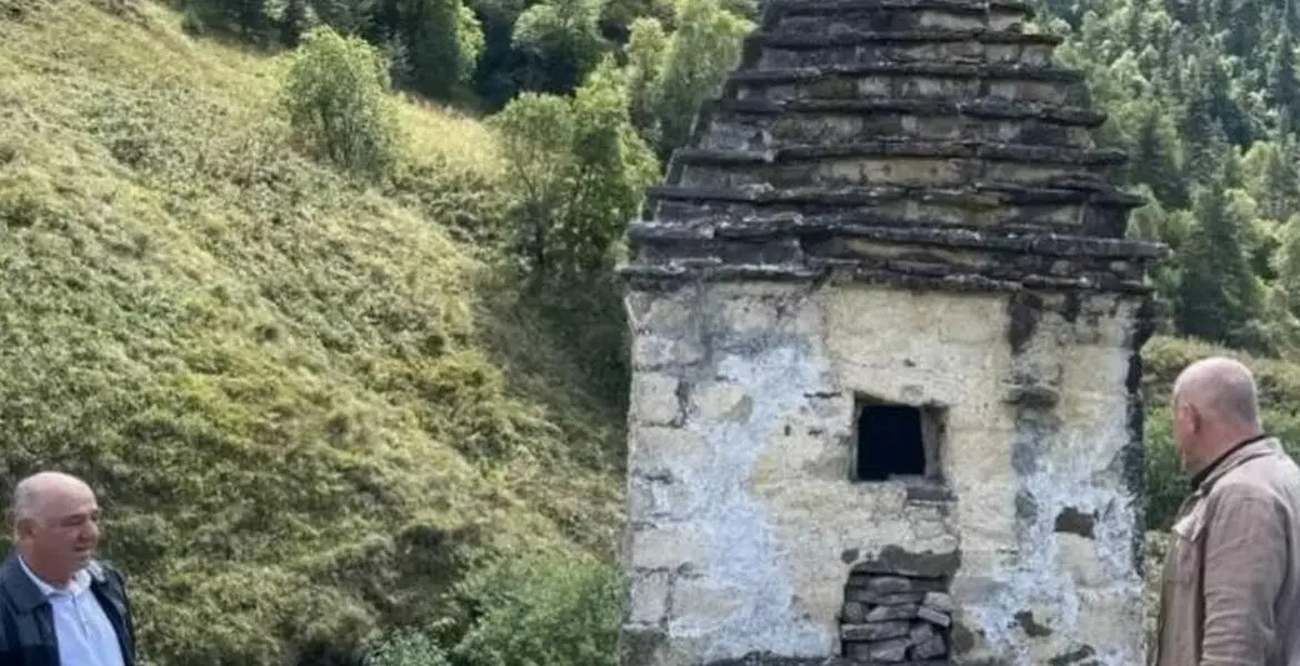 Новости Ингушетии: В Ингушетии специалисты провели реставрацию средневекового склепа Цори