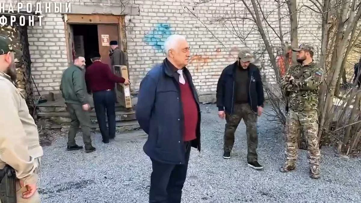 Новости Ингушетии: Представители Народного фронта Ингушетии навестили бойцов батальона «Эрзи»