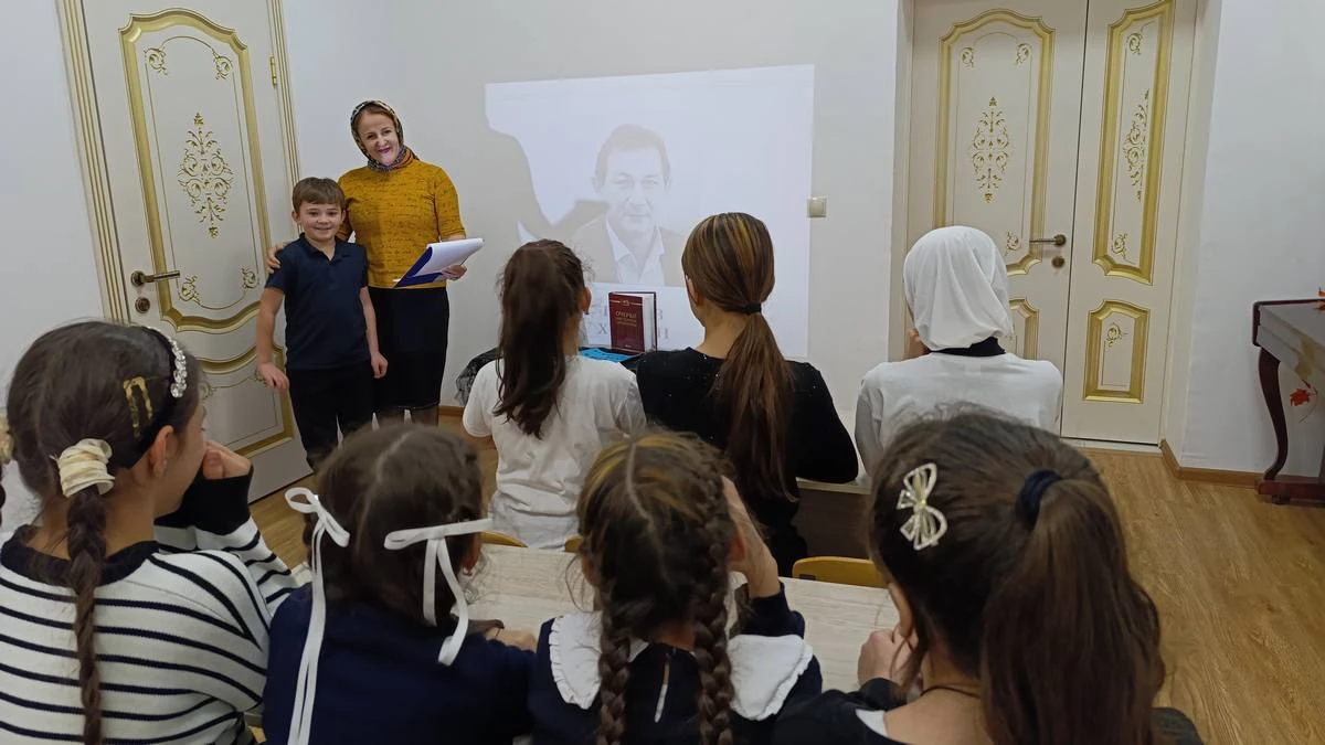 Новости Ингушетии: Школьников Долаково познакомили с творчеством Хусейна Плиева