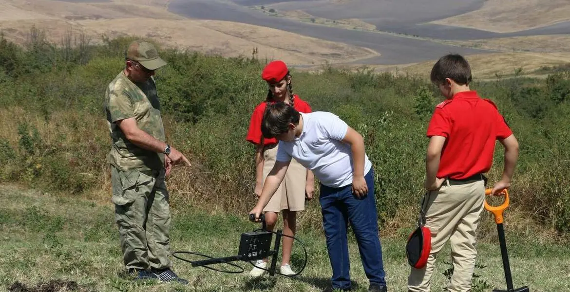 Новости Ингушетии: Юнармейцы Ингушетии участвуют в экспедиции «Северо-Кавказский фронт»