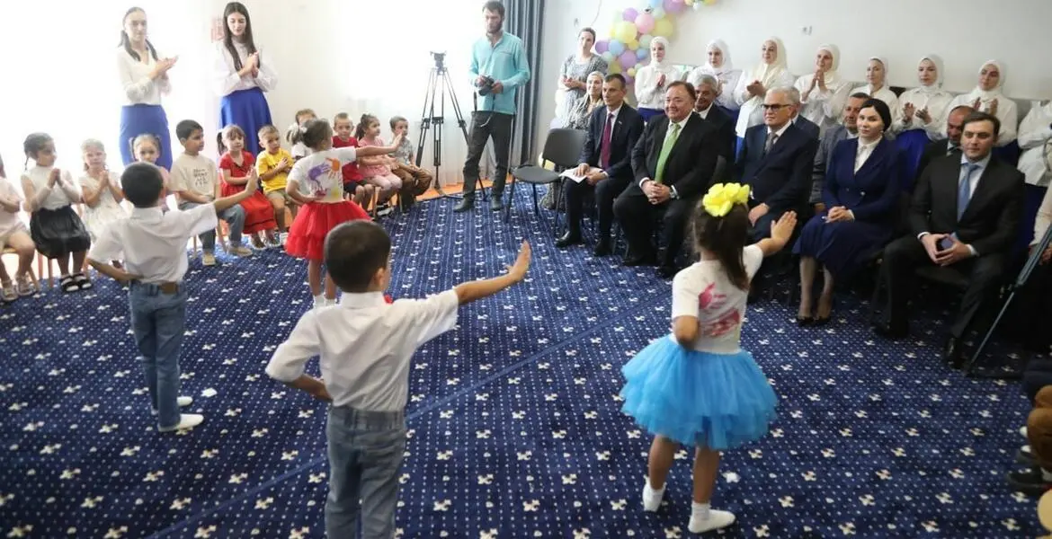 Новости Ингушетии: В Ингушетии в рамках нацпроекта «Демография» вступил в строй еще один детсад