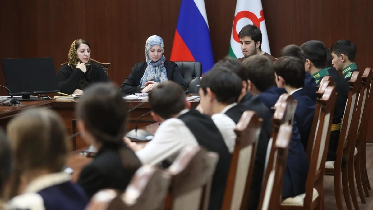 Новости Ингушетии: В УПР представили новый состав Детского общественного совета