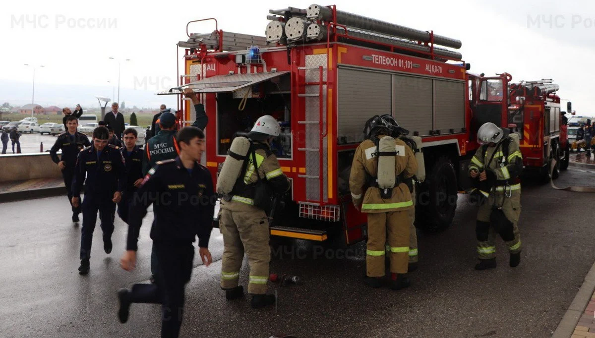 Новости Ингушетии: В Ингушетии силы и средства ГО отрабатывают действия на практике