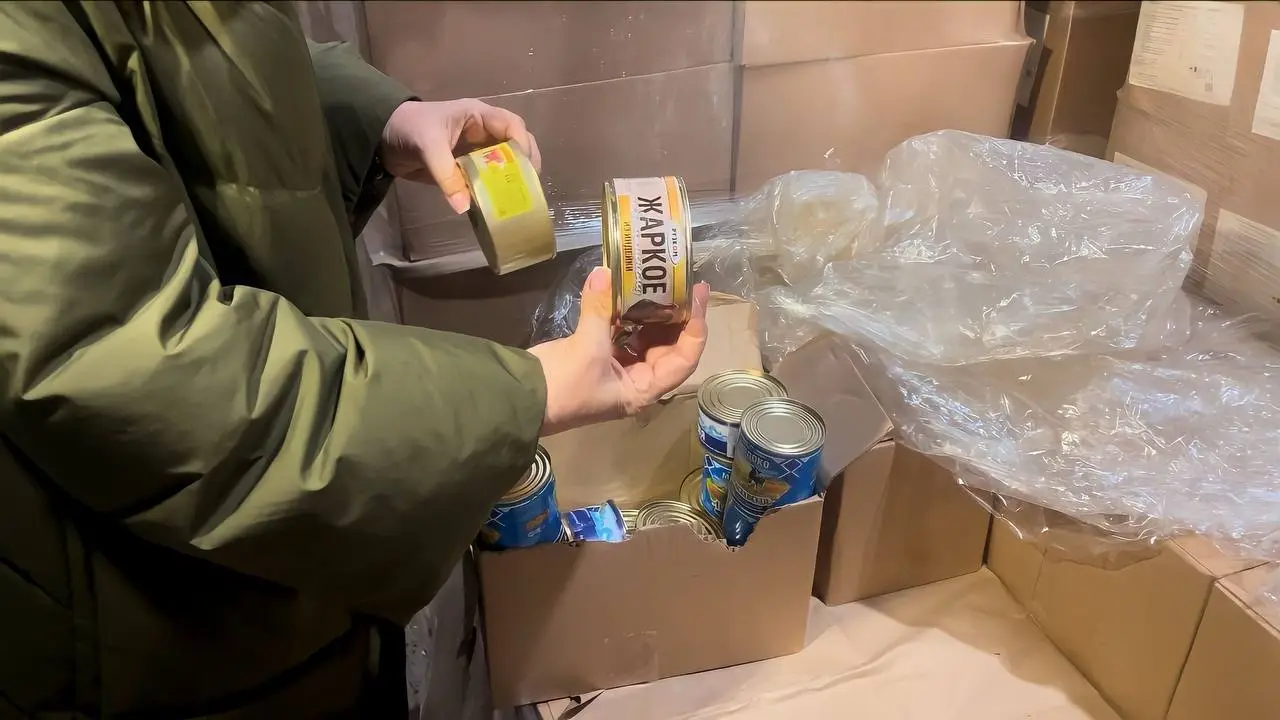 Новости Ингушетии: Сотрудники ФСБ передали более 20 тонн продуктов для наших бойцов в зону СВО