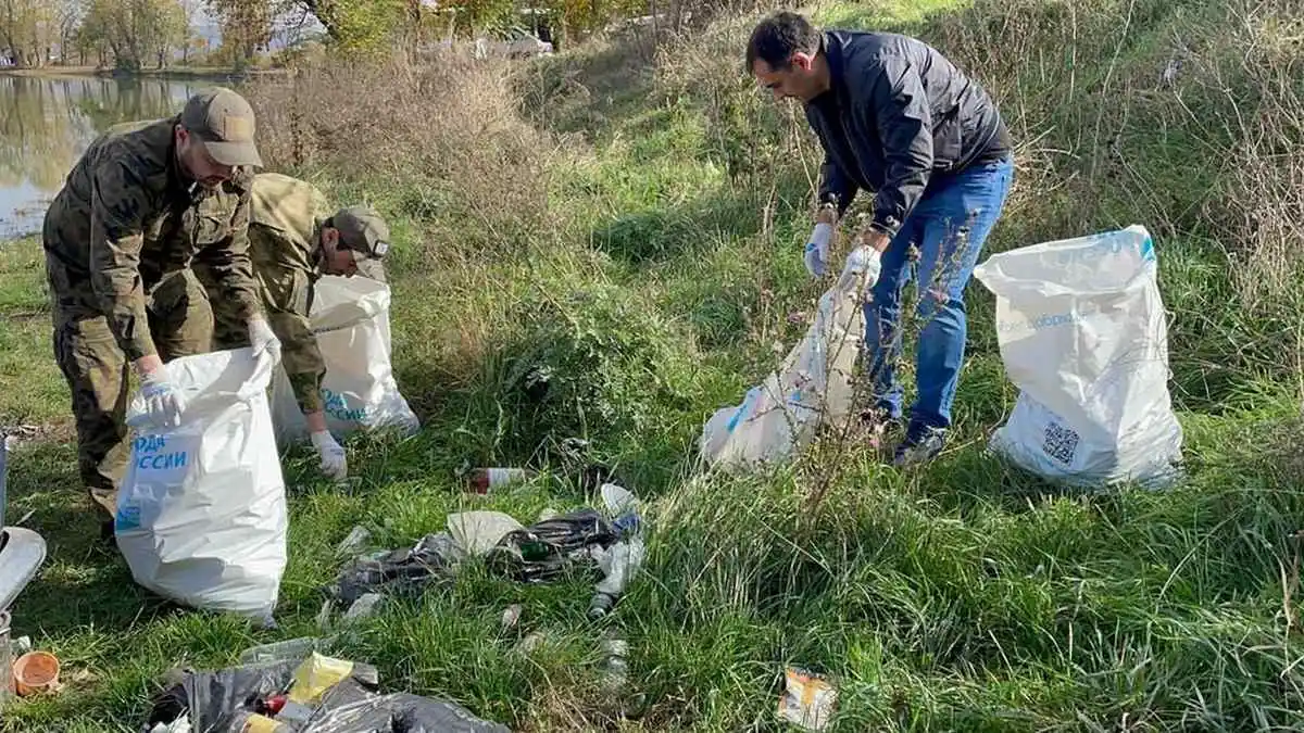Новости Ингушетии: Почти 400 км береговых линий очистили в Ингушетии в 2023 году