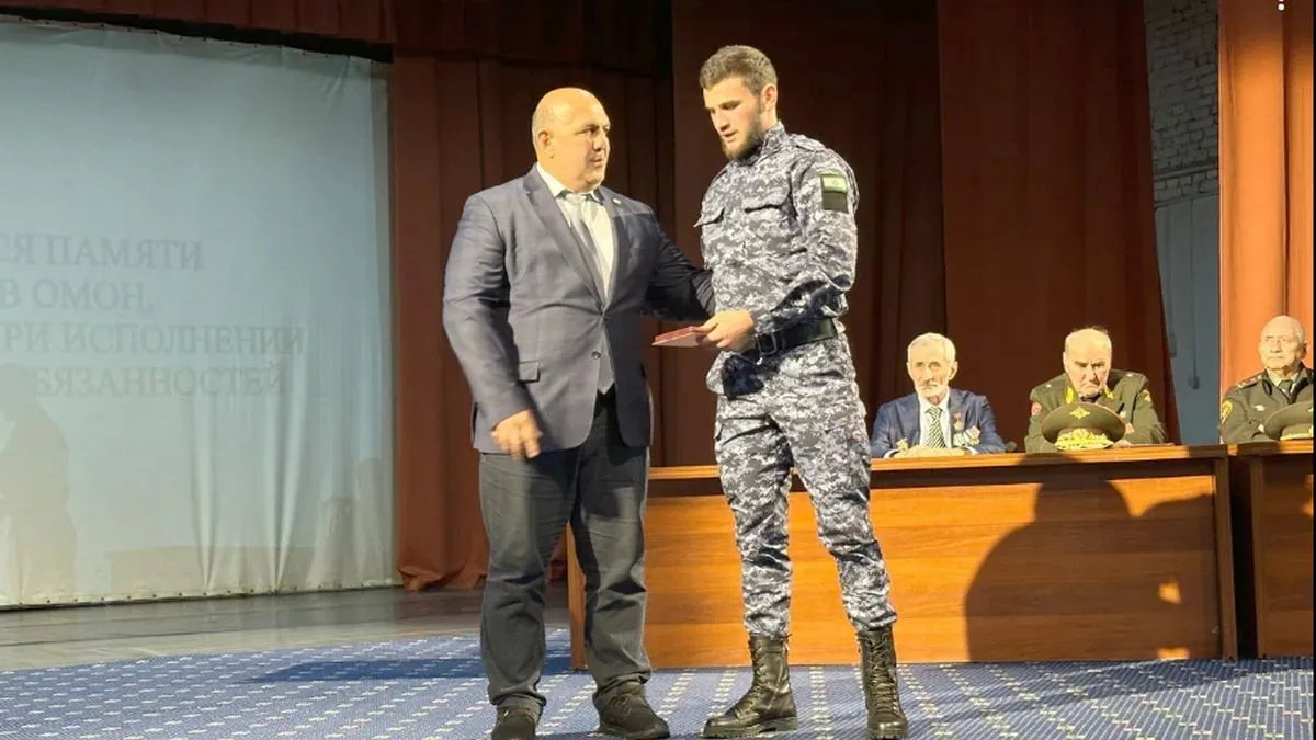 Новости Ингушетии: В Ингушетии почтили память погибших сотрудников ОМОНа Управления Росгвардии