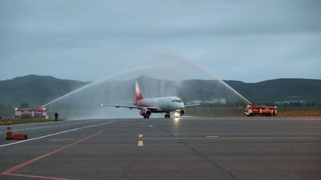Новости Ингушетии: Регулярный маршрут «Сочи – Магас» открыла авиакомпания «Азимут»