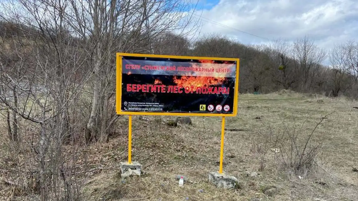 Новости Ингушетии: В лесах Ингушетии предупреждают о важности противопожарной безопасности