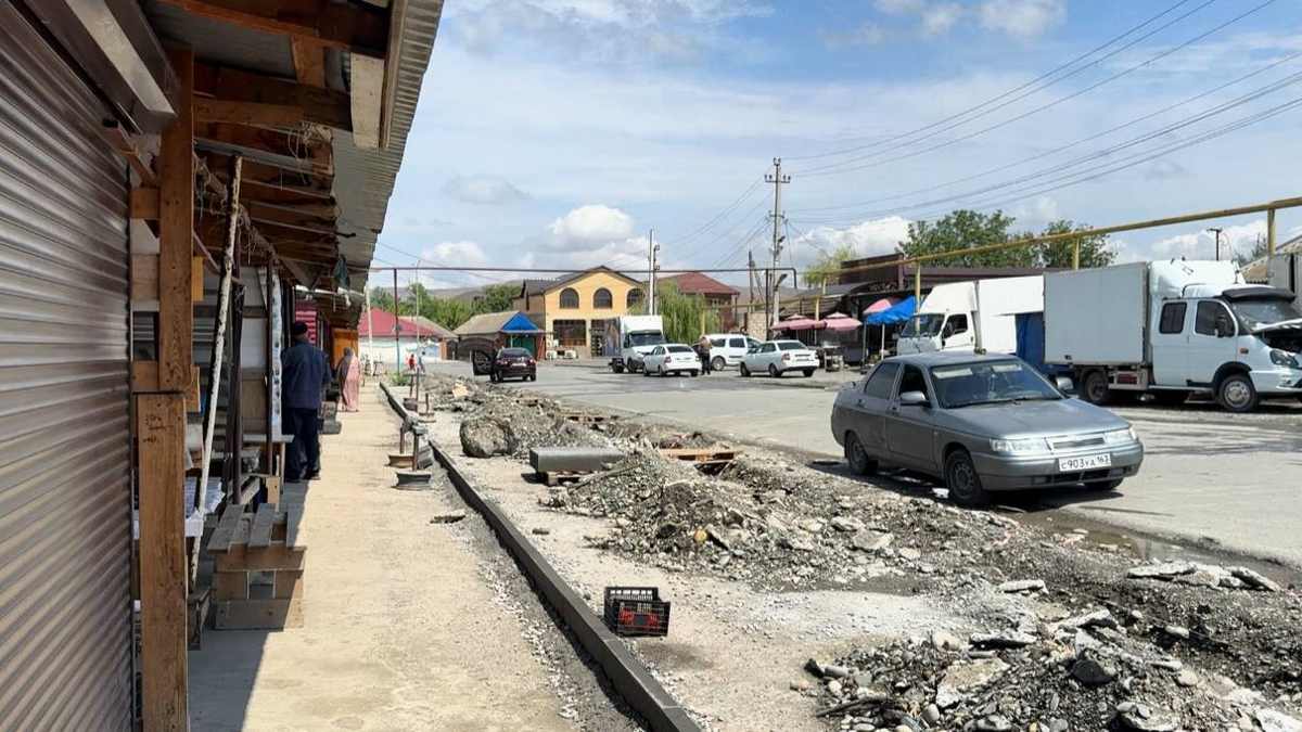 В Сунже Ингушетии завершается благоустройство важнейших улиц