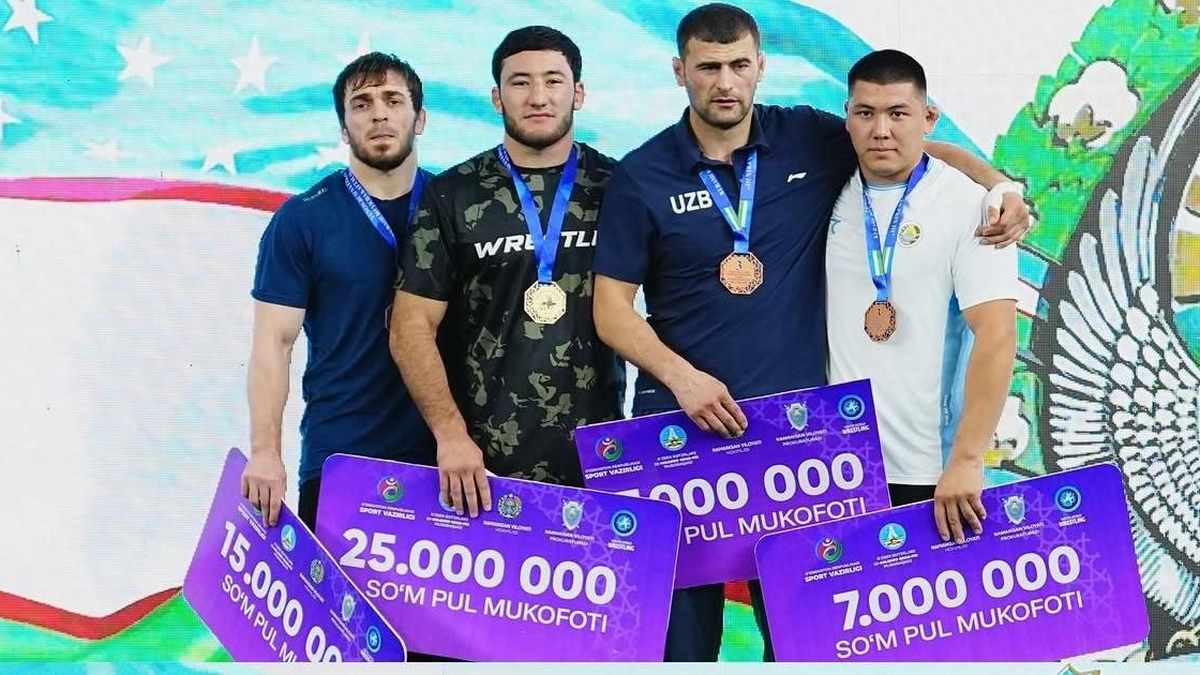 Борец из Ингушетии Исмаил Картоев успешно выступил на турнире в Узбекистане