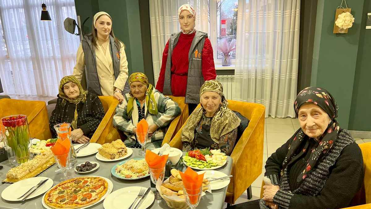 Ифтар для одиноких бабушек провели в Ингушетии