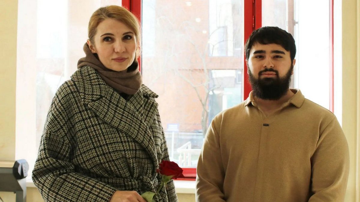 В Отделении СФР Ингушетии сотрудниц поздравили с 8 Марта