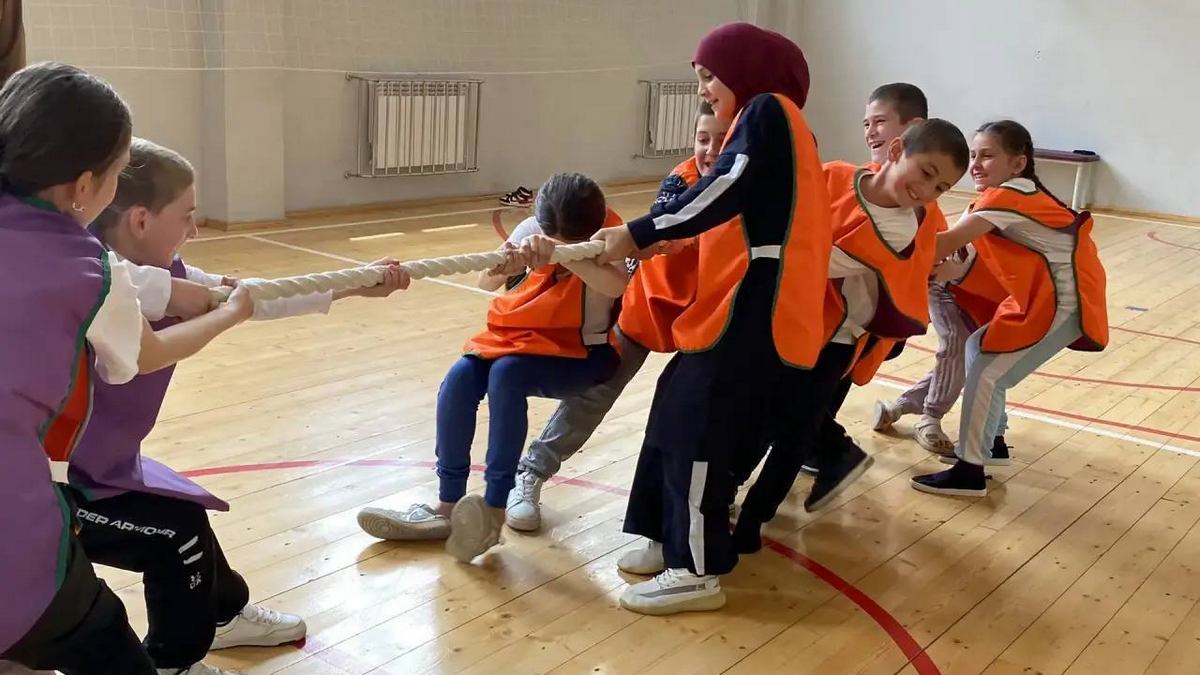 В Ольгети Ингушетии провели «Весёлые старты»