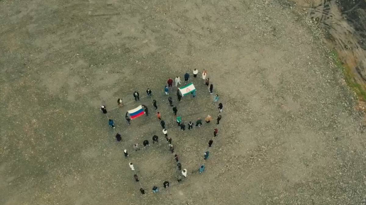 Новости Ингушетии: Участники форума «Поколение 18-35» в Ингушетии провели флешмоб «Мы вместе»