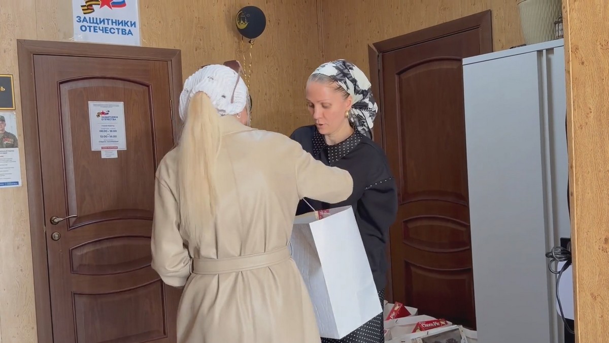 Новости Ингушетии: Мэрия Сунжи поздравила жён и матерей военнослужащих с 8 Марта