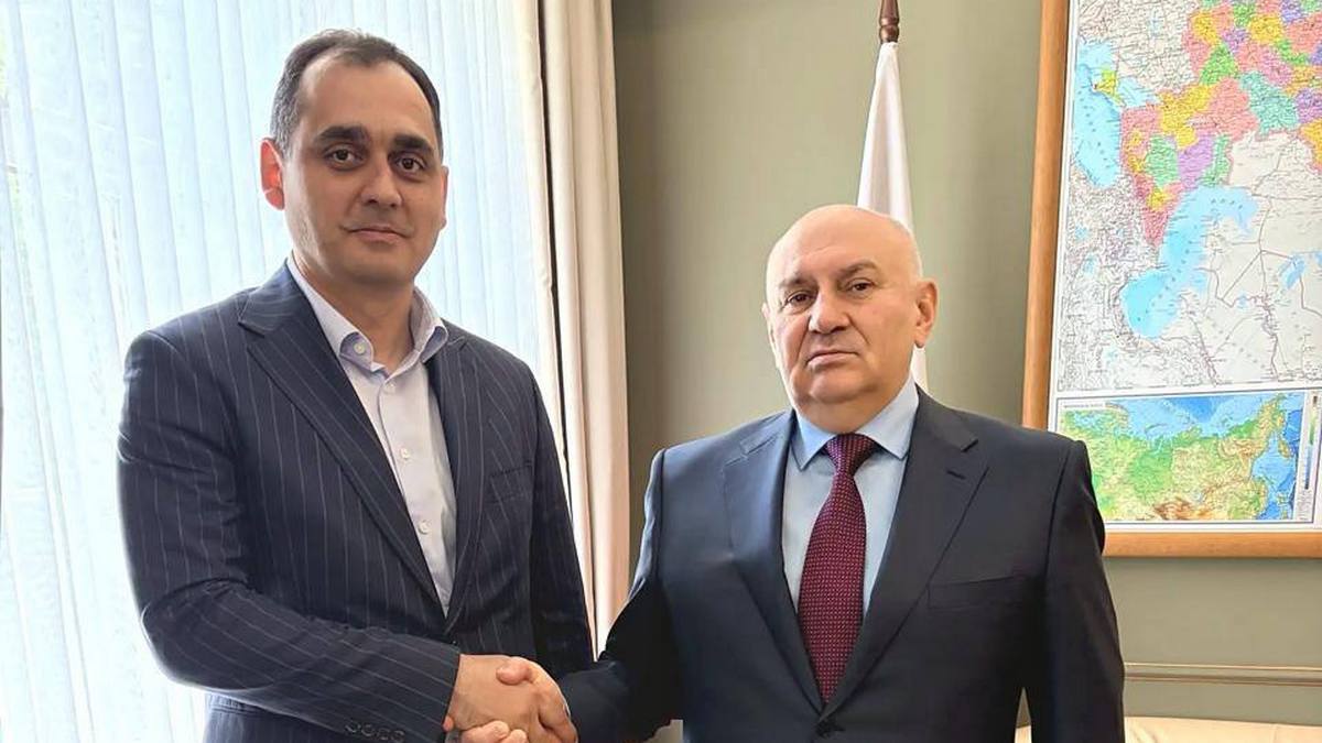 Глава Минприроды РИ и первый замминистра Минприроды РФ провели рабочую встречу