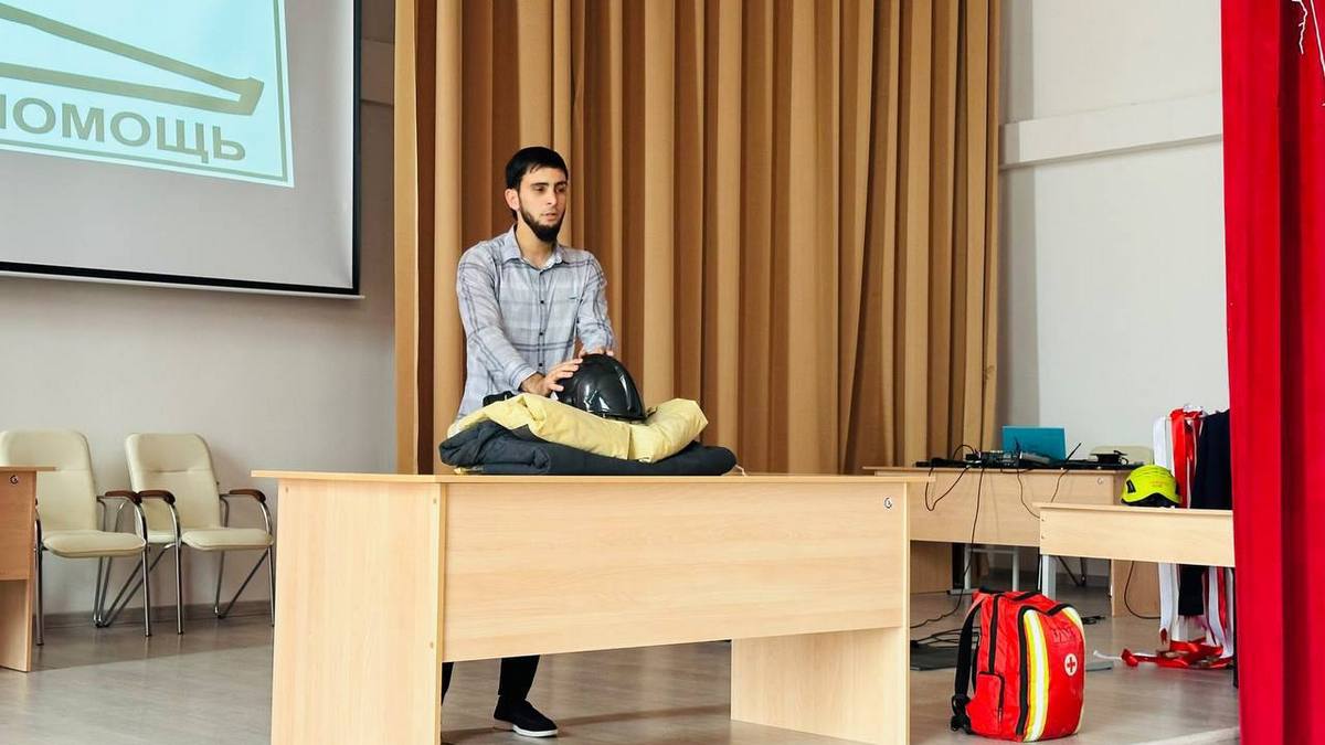В Ингушетии участники проекта «Юные спасатели» перешли на новый уровень