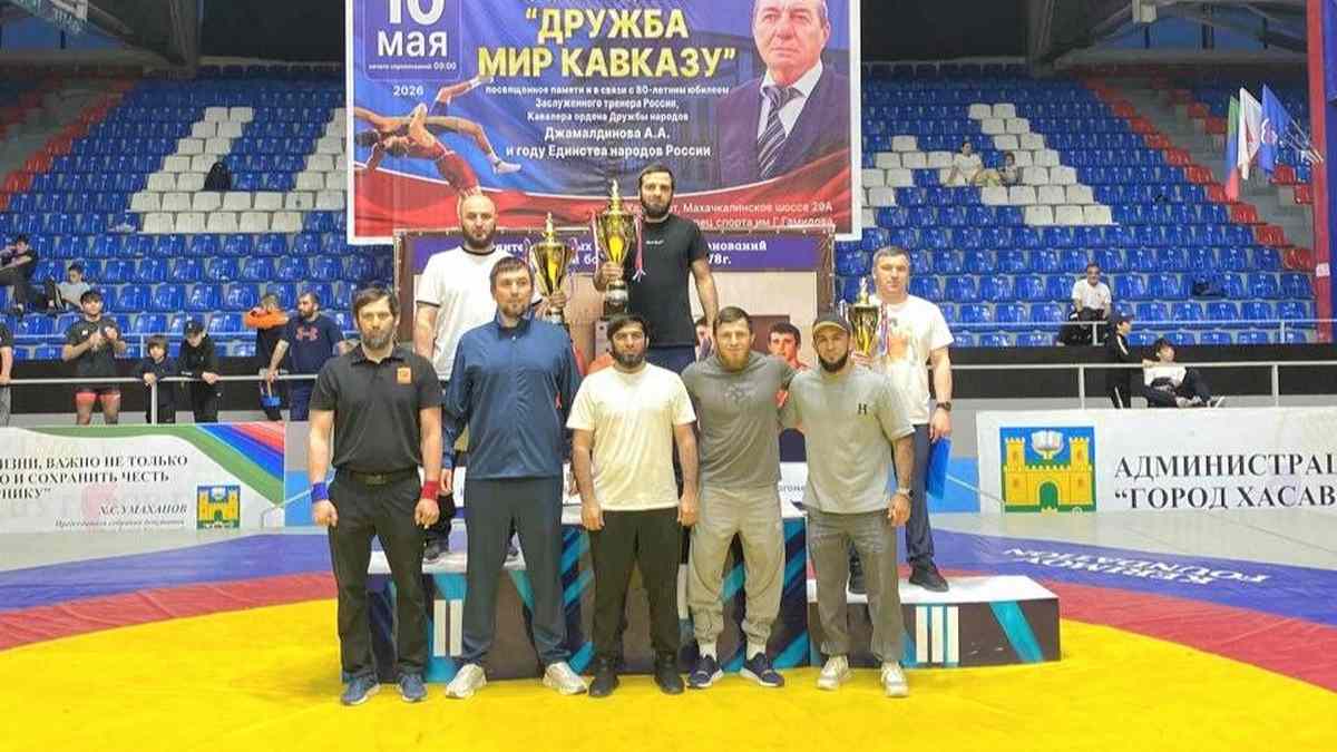 Борцы-вольники из Ингушетии выиграли пять медалей на Первенстве в  Хасавюрте
