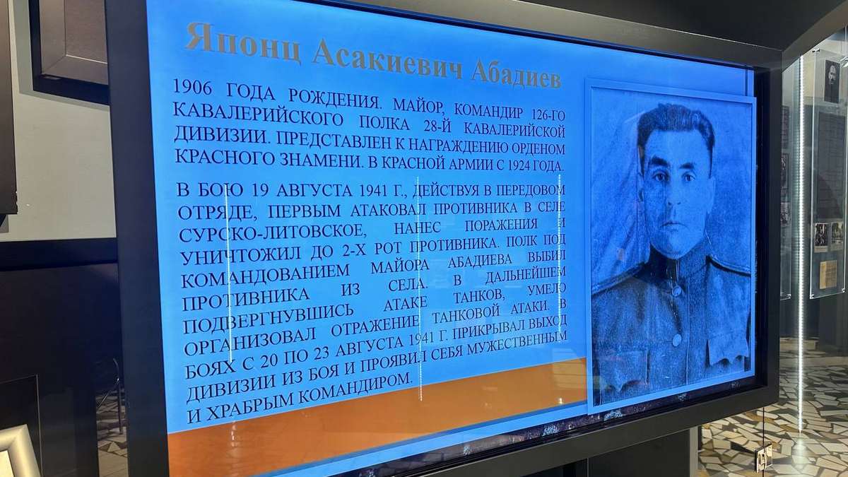 В МКЖР Ингушетии работает выставка «Они сражались за Родину!»