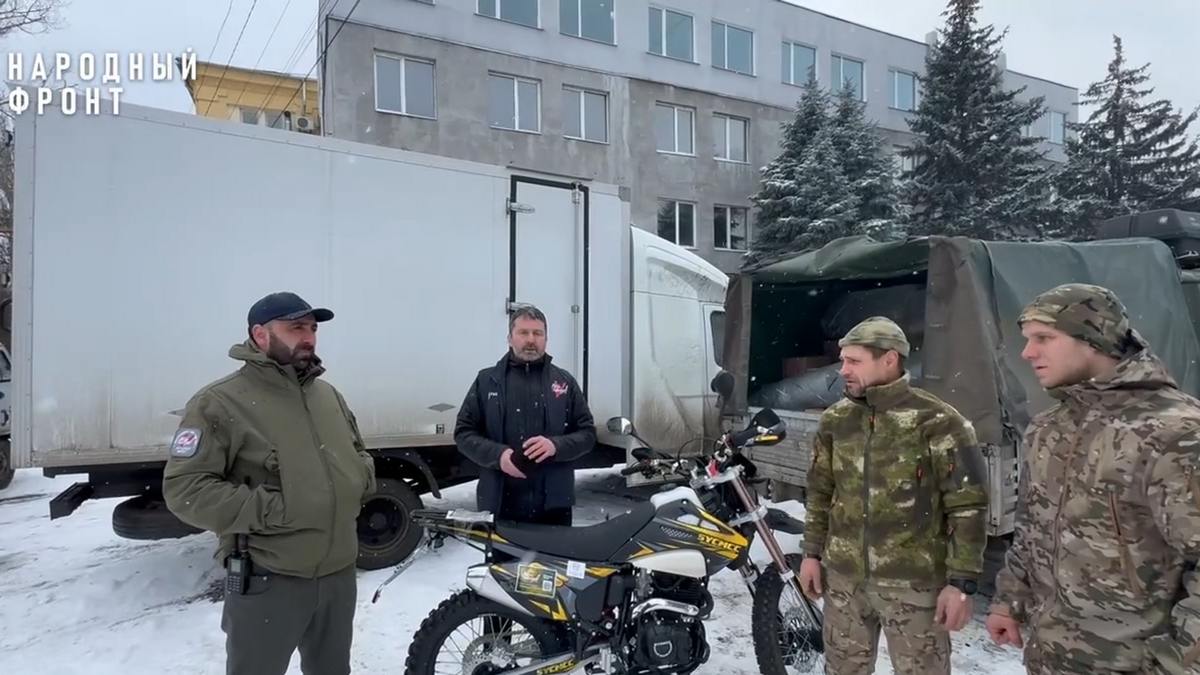 Новости Ингушетии: Народный фронт Ингушетии доставил на передовую очередной гуманитарный груз