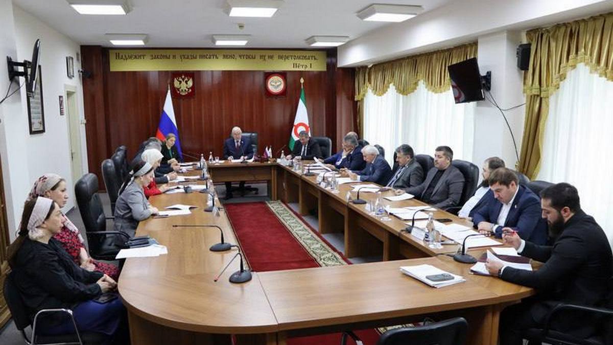 Новости Ингушетии: В Парламенте Ингушетии обсудили повестку июньского заседания