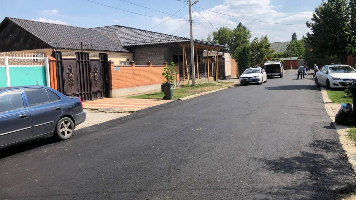 Новости Ингушетии: На улице Ватутина в Малгобеке появилось качественное дорожное покрытие