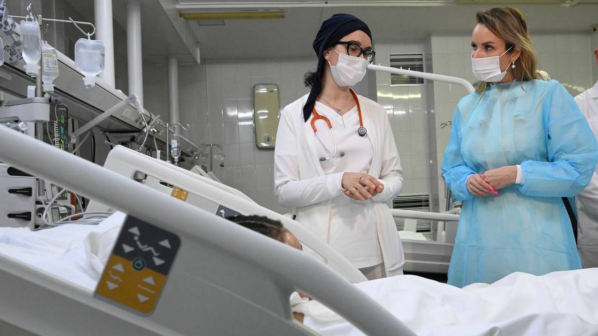 Мария Львова-Белова навестила в Ингушетии пострадавших при взрыве газа