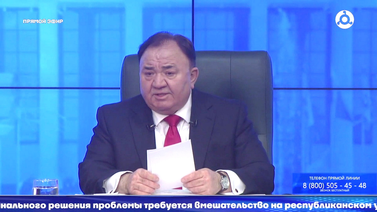 В Ингушетии началась «Прямая линия» с Главой республики Махмудом-Али Калиматовым