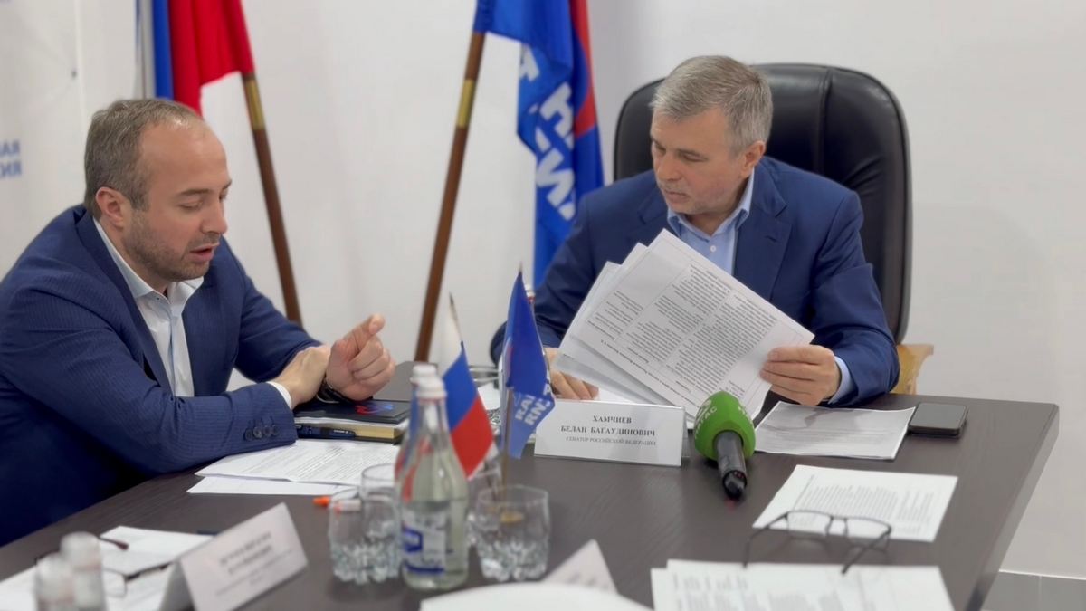 Сенатор Белан Хамчиев провел прием граждан в Ингушетии