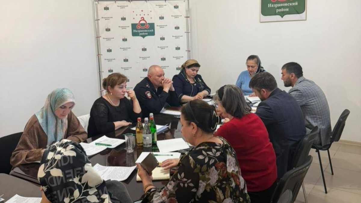 В Назрановском районе Ингушетии обсудили дела несовершеннолетних