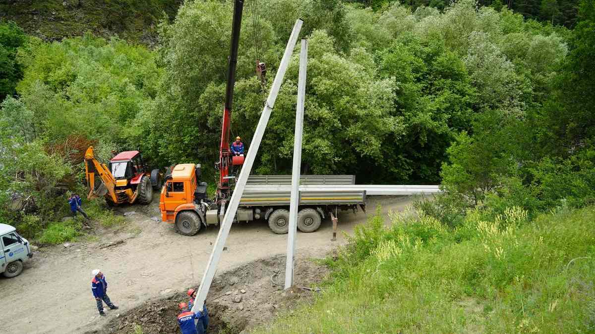В горной Ингушетии обновляют электросети