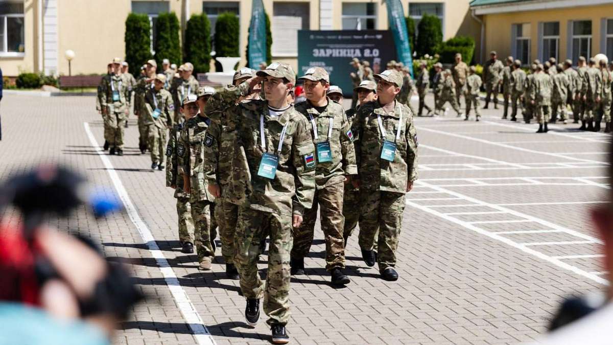 Школьники из Ингушетии борются за победу на окружном этапе «Зарницы 2.0»