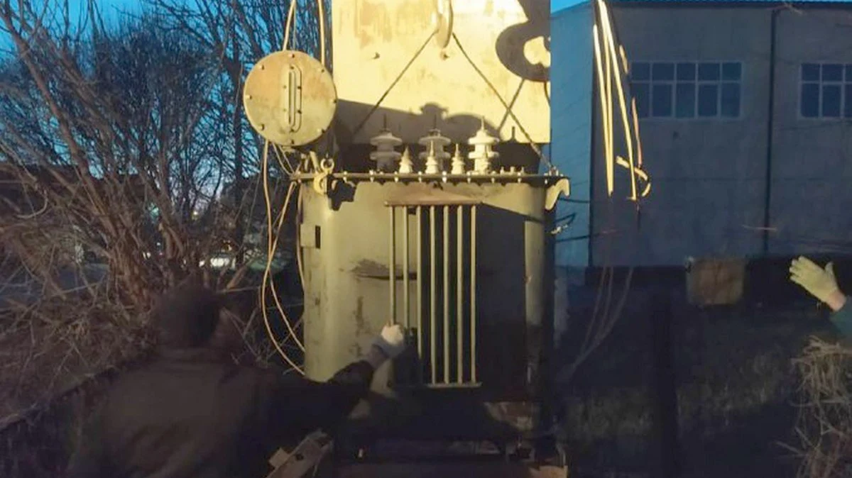 Новости Ингушетии: В Назрани Ингушетии установили новый трансформатор