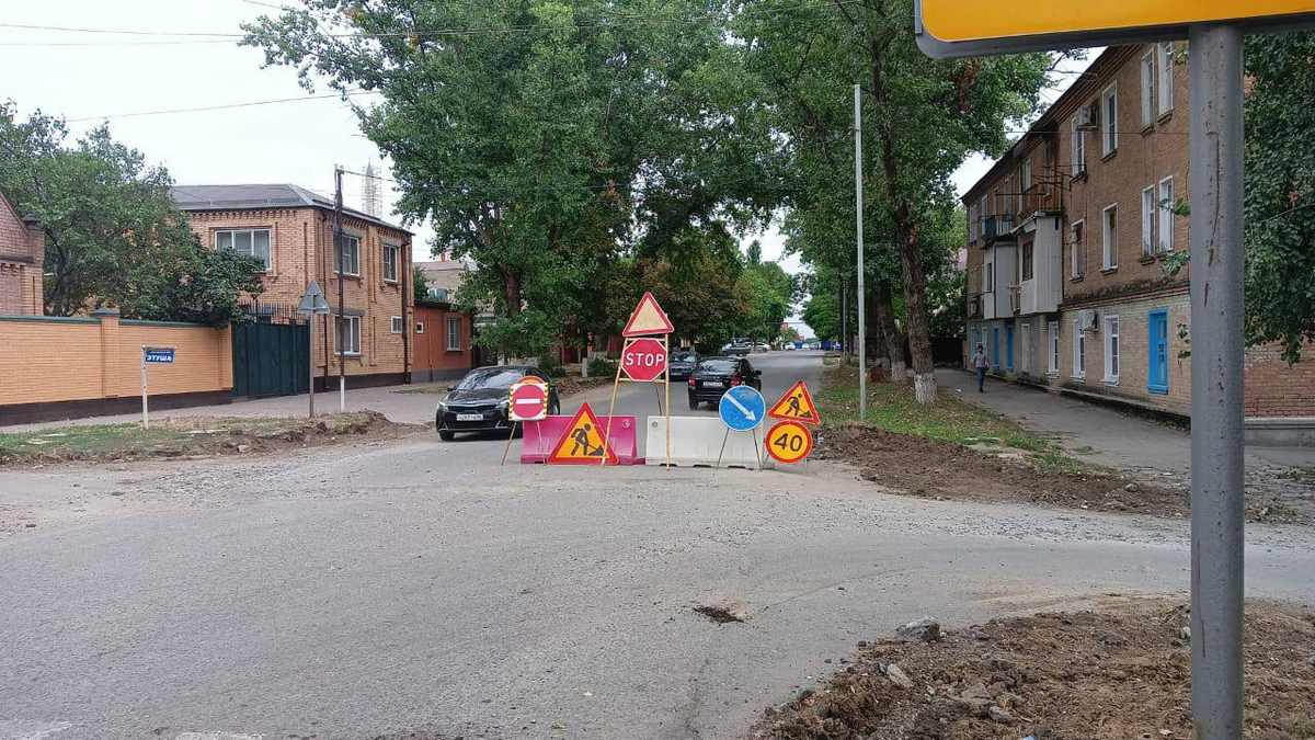 Новости Ингушетии: В Малгобеке приступили к реконструкции одной из главных улиц