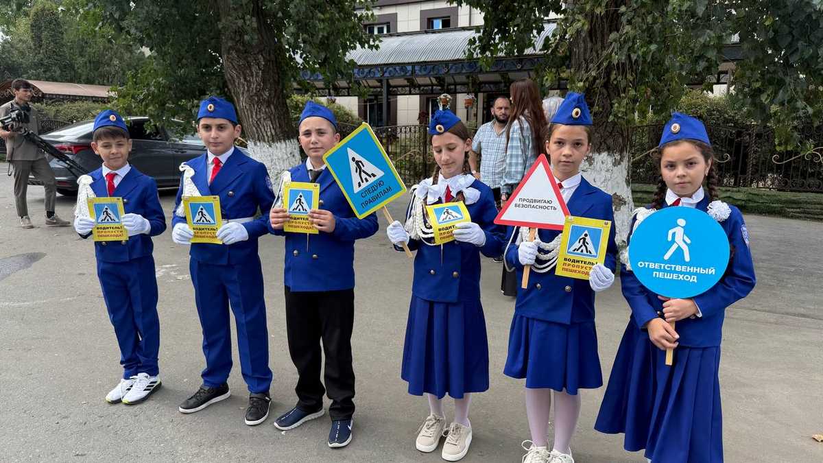 В Ингушетии прошла акция «Водитель, пропусти пешехода!»