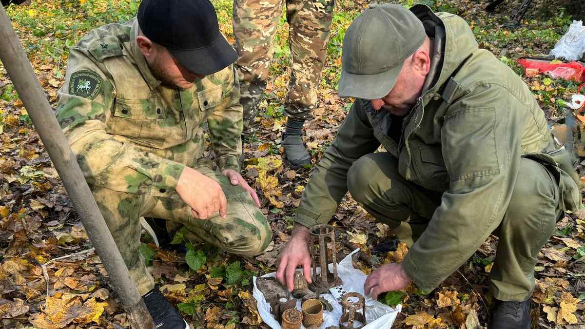 В Ингушетии офицеры Следственного комитета  провели поиск останков воинов