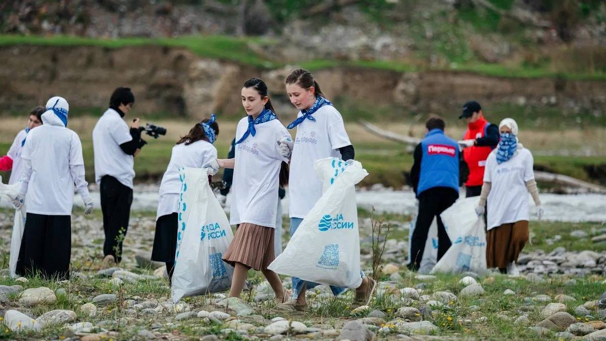Школьники Ингушетии приняли участие в акции «Вода России»
