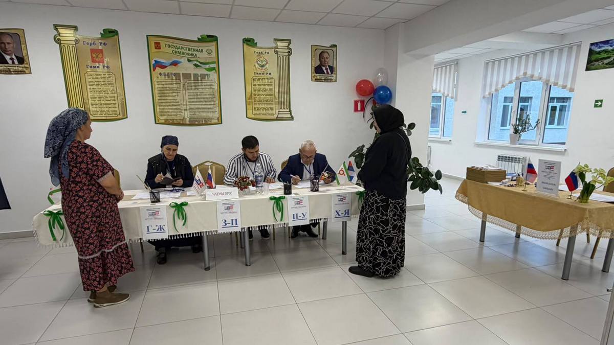 Все 23 избирательных участка Малгобекского района работают в штатном режиме