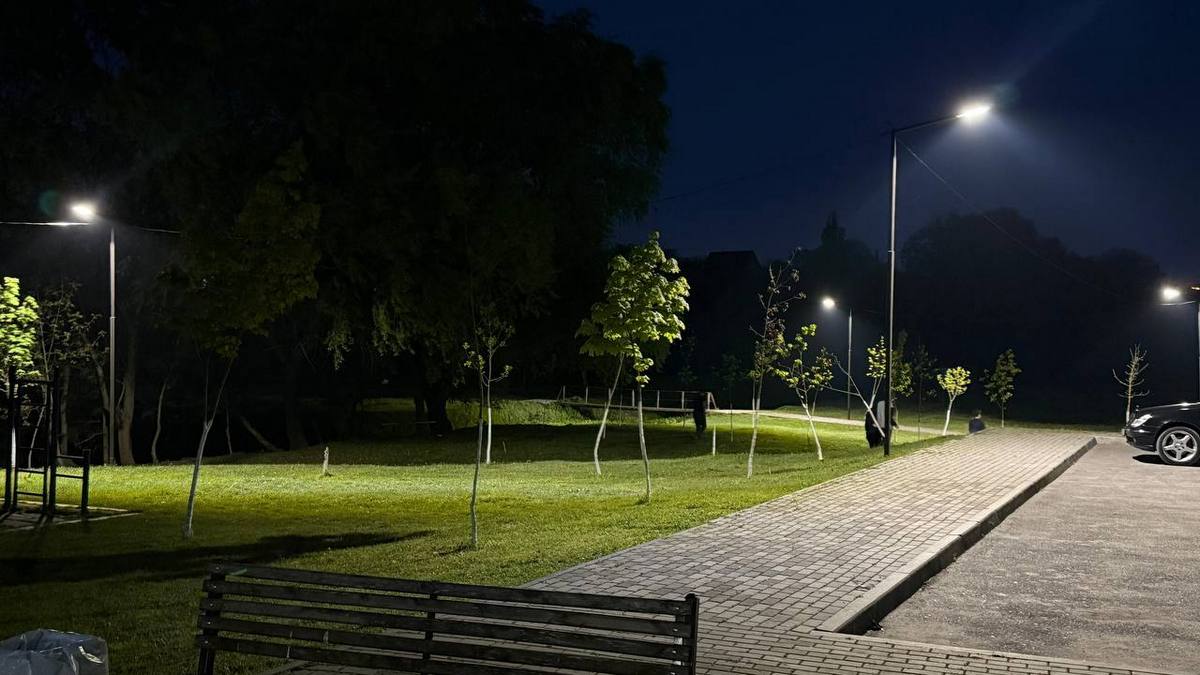 В Назрани Ингушетии поэтапно  улучшают уличное освещение