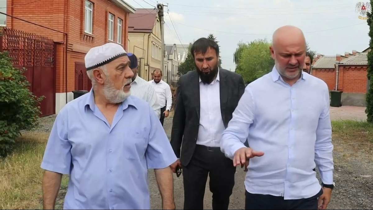 Новости Ингушетии: Наьсарерча Гурьевски оалача урам тӀа асфальт булларгба