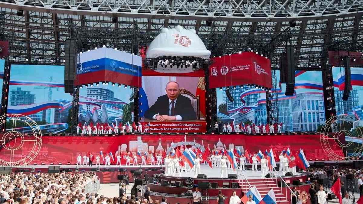 Делегация Ингушетии приняла участие в праздновании Дня строителя в «Лужниках»
