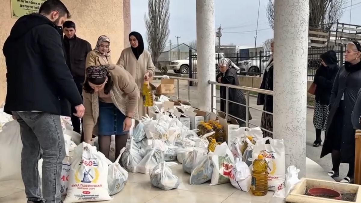 Новости Ингушетии: В Малгобеке сегодня продолжилась благотворительная акция «Мехка сагIа»