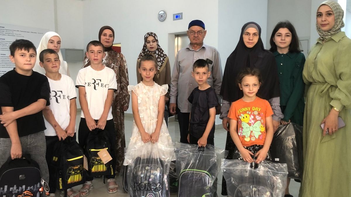 Новости Ингушетии: Благотворительная акция «Собери ребёнка в школу» прошла в Малгобеке