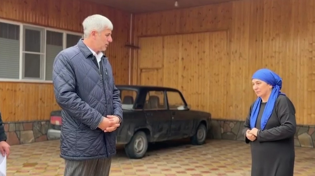 Новости Ингушетии: Работники администрации Сунжи побывали в гостях у семей участников СВО