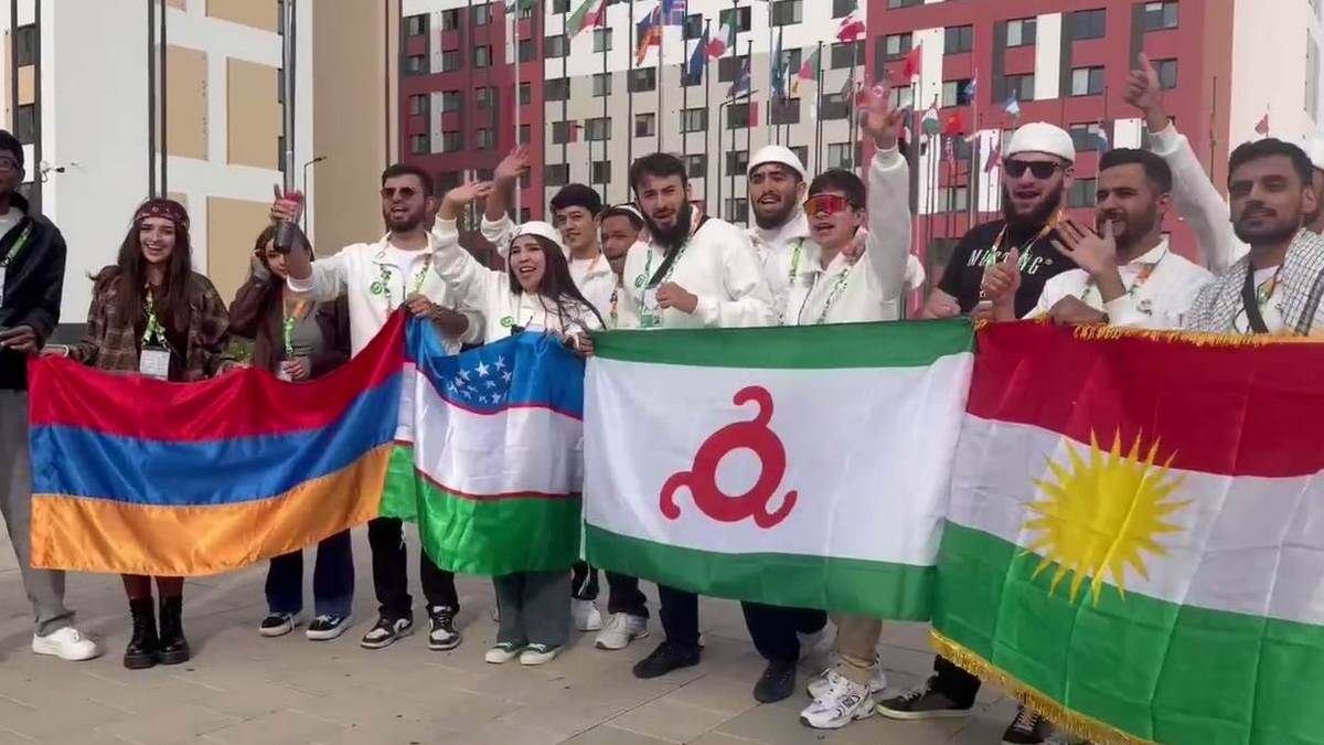Делегация Ингушетии принимает участие в Международном фестивале молодежи