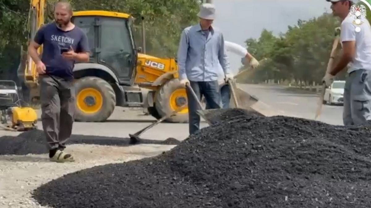 Новости Ингушетии: В Назрани Ингушетии  предприниматели вносят вклад в благоустройство города