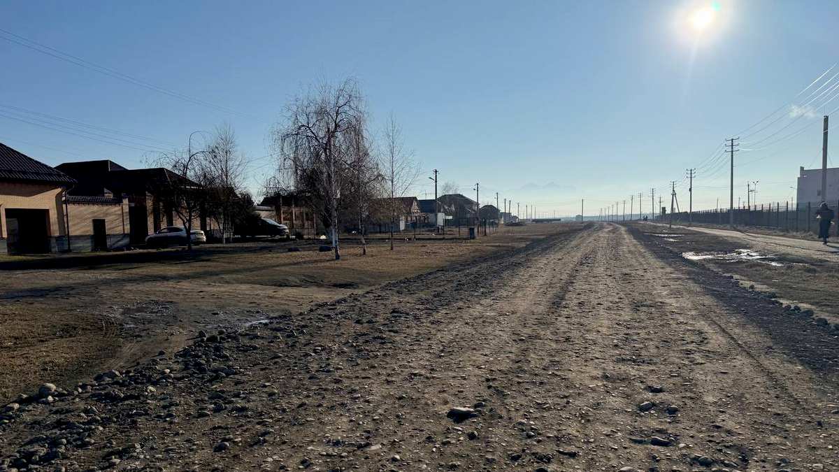 В Насыр-Корте обустроили более 800 метров гравийных дорог